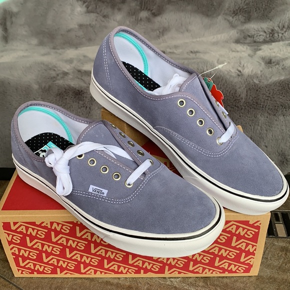 Vans Shoes - VANS COMFYCUSH AUTHENTIC SUEDE GRANITE BLUE MENS